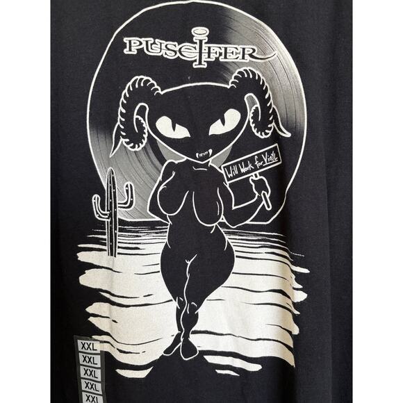 Puscifer Unisex Shirt 2019 Velvet Queen B Bella Canvas Black Sz XXL New with tag - Picture 3 of 4